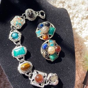 Vintage Sarah Coventry Bracelet and Earrings